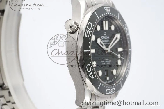0110 Seamaster Diver 300M VSF 1:1 Best Edition Green Ceramic Green Dial on SS Bracelet A8800 V Popular 7824